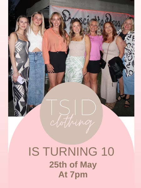 TSID 10th Birthday Ticket!