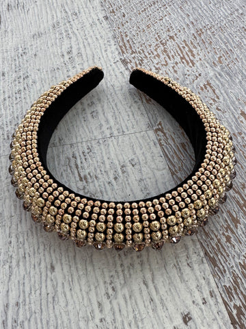 Anastasia Headband - Gold