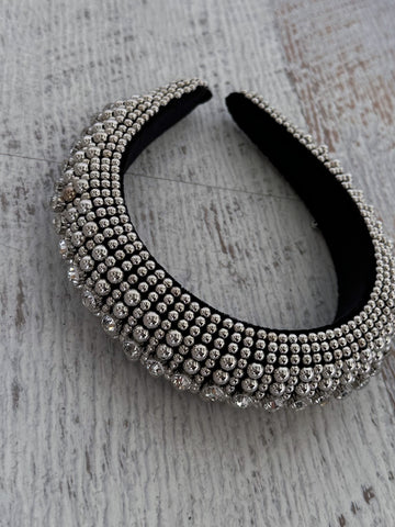 Anastasia Headband - Silver