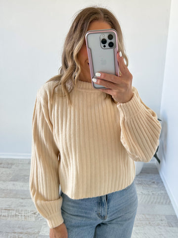Parker Luxe Knit - Cream