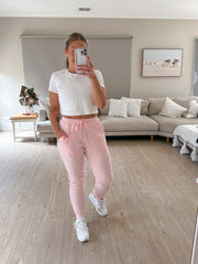 Freedom Track Pants - Baby Pink
