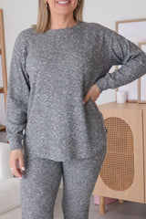 Leisure Top - Charcoal