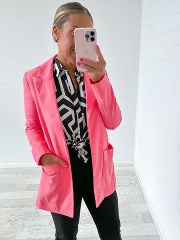 Breland Jacket - Hot Pink